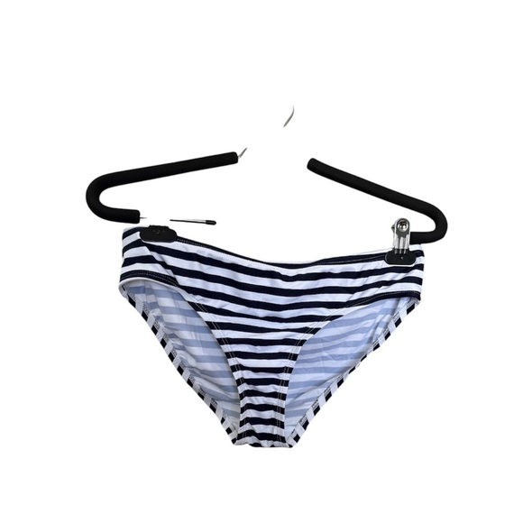 NWT! MOTHERHOOD, BEACH BUMP 2 Piece Striped Halter Maternity Tankini, Size Small - Picture 6 of 9